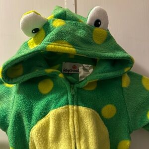 Baby Gear Green Frog Costume with Yellow Spots
